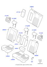 LR138227 - Land Rover Head Rest