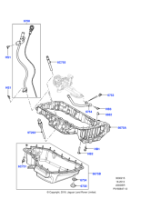 LR115654 - Land Rover Pan - Engine Oil