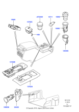 YUD501361MVM - Land Rover Switch