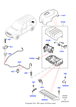 LR140034 - Land Rover Compressor - Suspension Levelling