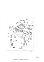 NNG5908CE - Jaguar Fuel tank