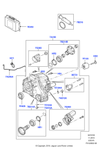 NNW506850 - Land Rover Module - Transfer Shift Control