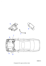 C2C39315 - Jaguar Bumper harness