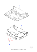 T2R2252NUG - Jaguar Roof console