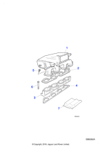 NCC3001BE - Jaguar Induction manifold