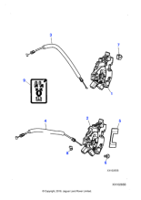 C2C30696 - Jaguar Door latch