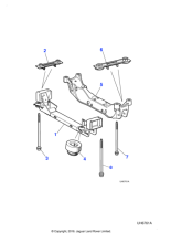 XR816745 - Jaguar Crossmember