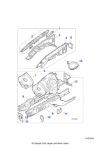 XR827984 - Jaguar Attachment panel