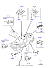 LR021381 - Land Rover Lamp