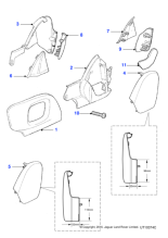 C2C36059SEL - Jaguar Mechanism cover