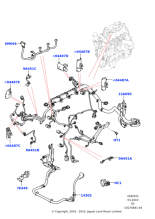 LR110293 - Land Rover Wiring - Engine