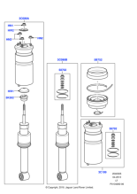 LR016426 - Land Rover Shock Absorber - Front