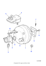 C2C35763 - Jaguar Brake booster