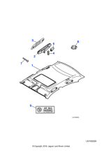 XR839136AGD - Jaguar Headlining