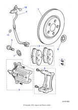 C2C8908 - Jaguar Flexible hose