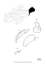 BD20545 - Jaguar Wheelarch panel