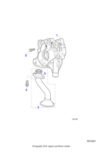 XR835405 - Jaguar Oil pump