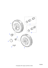 NTC1346JCV - Land Rover Wheel - Alloy