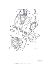 NRA3106BB - Jaguar Throttle body adaptor