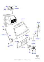 LR017462 - Land Rover Strap - Cable