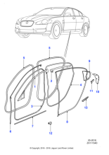 C2Z23511 - Jaguar Aperture seal