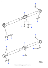 C2Z8972 - Jaguar Propshaft