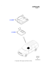 LR052450 - Land Rover Insulator