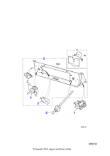 RTC1109 - Jaguar Air flow selector