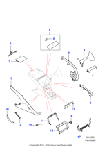 T2R40612 - Jaguar Facia moulding