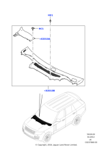 LR038075 - Land Rover Panel - Cowl Top