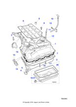 NCA1750AG - Jaguar Oil sump body