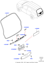 LR133319 - Land Rover Moulding