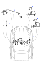 C2Z28190 - Jaguar Facia harness