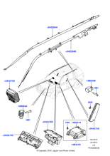 LR018580 - Land Rover Module - Air Bag