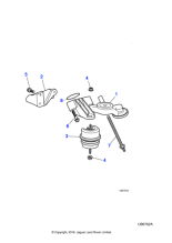 XR854274 - Jaguar Engine mounting