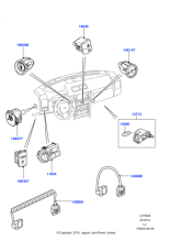 LR050802 - Land Rover Switch - Ignition