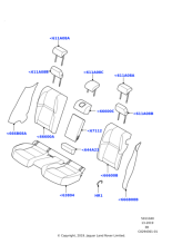 LR122621 - Land Rover Head Rest