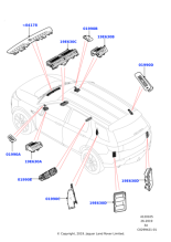 LR127312 - Land Rover Vent