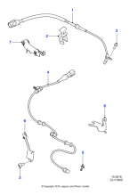 T2R14240 - Jaguar Wheel speed sensor