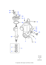 90606566 - Land Rover Nut - Hex.