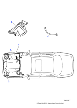 C2C25007 - Jaguar Bumper harness