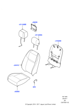 LR134863 - Land Rover Head Rest