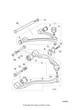 MNC1424AA - Jaguar Upper wishbone