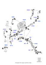 LR135415 - Land Rover Tube - Water Inlet