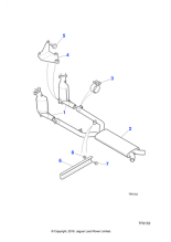 NJB6808BB - Jaguar Flanged nut