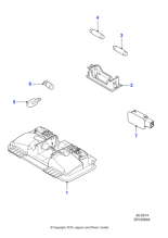 C2Z18357LHJ - Jaguar Courtesy lamp
