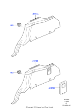 ESJ501480WVZ - Land Rover Trim - Quarter