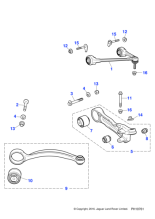 C2P17091 - Jaguar Wishbone arm