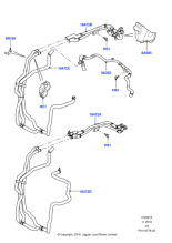 PCH502320 - Land Rover Hose - Heater Water