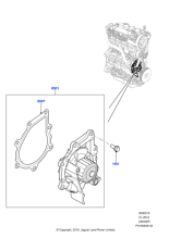 LR011694 - Land Rover Pump - Water